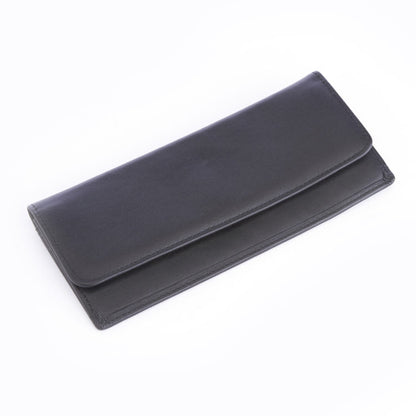Top Grain Cowhide RFID Blocking Long Clutch Wallet