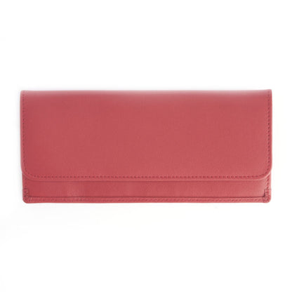 Top Grain Cowhide RFID Blocking Long Clutch Wallet