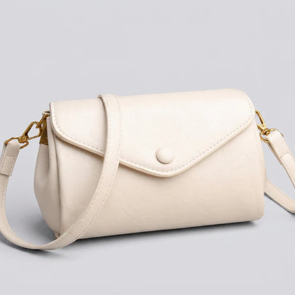 Envelope Snap PU Leather Mini Crossbody Bag